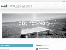 Tablet Screenshot of metroplexcounseling.com